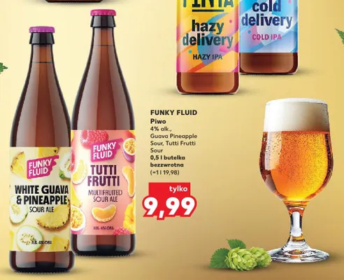 Piwo Funky Fluid White Guava & Pineapple Sour Ale promocja w Kaufland