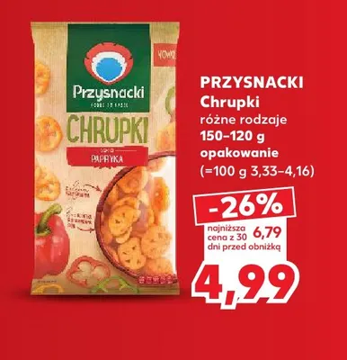 Chrupki Przysnacki promocja w Kaufland