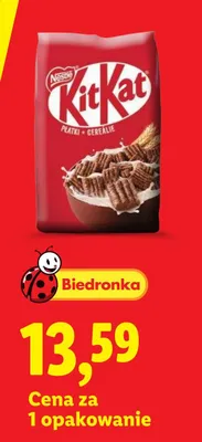 Płatki śniadaniowe KitKat Nestlé promocja w Lidl