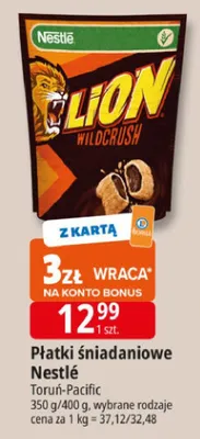 Płatki śniadaniowe Nestlé Toruń-Pacific promocja w Leclerc