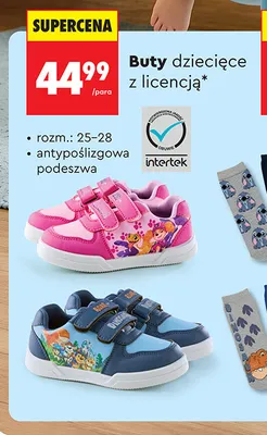 Buty dziecięce z licencją promocja w Biedronka