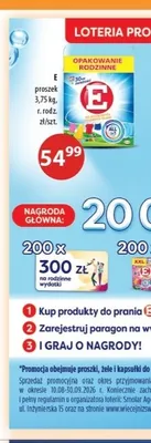 Proszek do prania E promocja w Drogerie Laboo