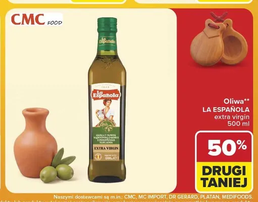 Oliwa extra virgin La Española promocja w Carrefour