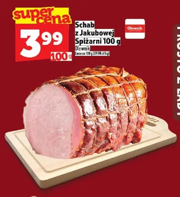 Schab z Jakubowej Spiżarni Olewnik promocja w TOPAZ