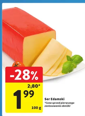 Ser Edamski promocja w Intermarche