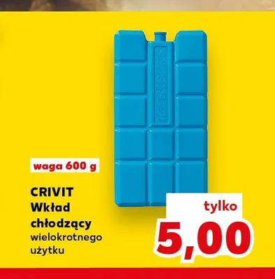 Wkład chłodzący CRIVIT promocja w Kaufland