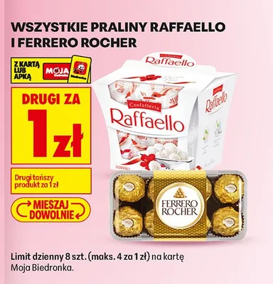 Praliny z nadzieniem pistacjowym Magnetic promocja w Biedronka