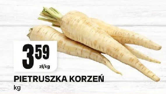 Pietruszka korzeń promocja w Chorten