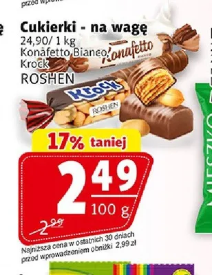 Cukierki na wagę Krock promocja w Prim Market
