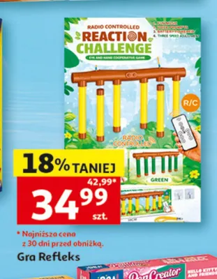 Gra Refleks Reaction Challenge promocja w Auchan