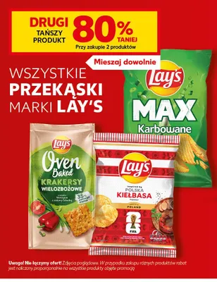 Przekąski marki Lay's promocja w Kaufland