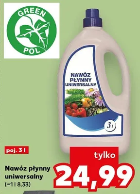 Nawóz płynny uniwersalny promocja w Kaufland