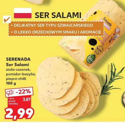 Ser Salami pieprz-chilli promocja w Kaufland
