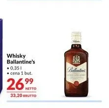 Whisky Ballantine's promocja w Makro