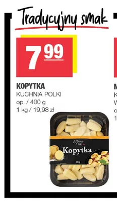 Kopytka Kuchnia Polki promocja w SPAR
