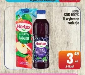 Sok Hortex jabłko 100% promocja w Tomi Markt