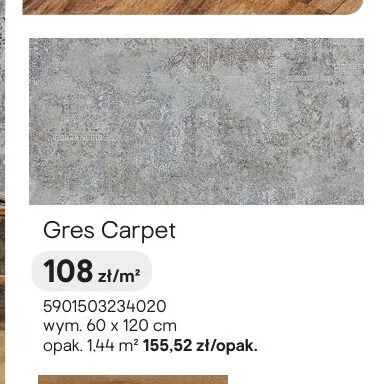 Gres Ceramika Color Carpet promocja w Castorama