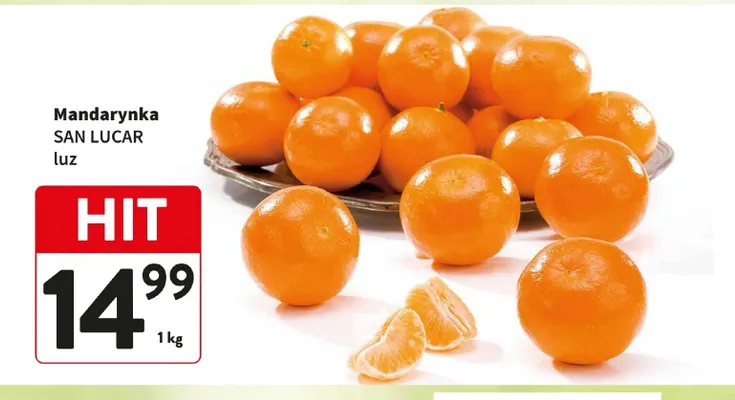 Mandarynka  promocja w Intermarche