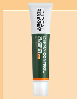 Krem nawilżający L'Oréal Men Expert Derma Control Oil-Control Moisturiser SPF30 2% Niacinamide promocja w Rossmann