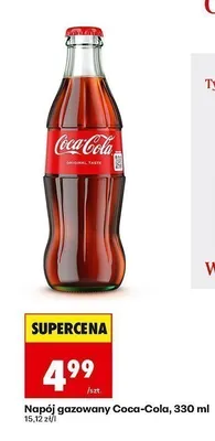 Napój gazowany Coca-Cola promocja w Biedronka