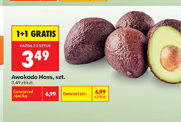 Awokado Hass promocja w Biedronka