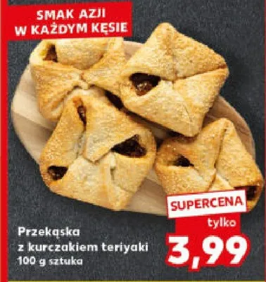 Przekąska z kurczakiem teriyaki promocja w Kaufland