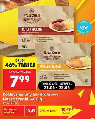 Kotlet drobiowy Nasze Smaki promocja w Biedronka