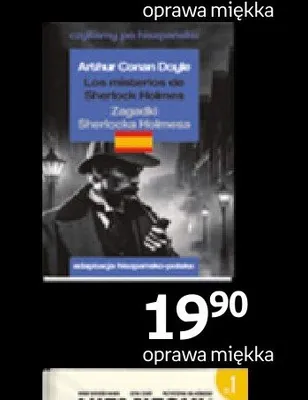 Książka Sherlock Holmes Los misterios de Sherlock Holmes promocja w Empik