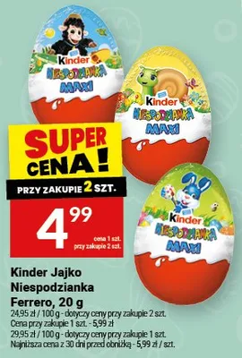 Jajko Niespodzianka promocja w Twój Market