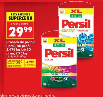 Proszek do prania Persil Expert Freshness Silan promocja w Biedronka
