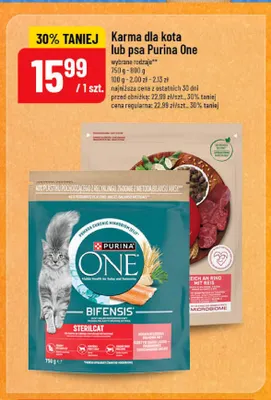 Karma dla psa Purina One promocja w POLOmarket
