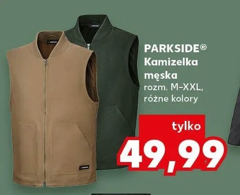 Kamizelka męska różne kolory promocja w Kaufland