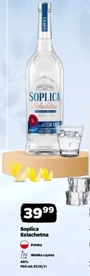 Wódka czysta Soplica Szlachetna promocja w Netto