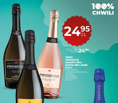 Wino Prosecco Amanti Dry promocja w Duży Ben