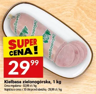 Kiełbasa zielonogórska promocja w Twój Market