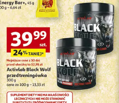 Activlab Black Wolf przedtreningówka 300 g promocja w Auchan