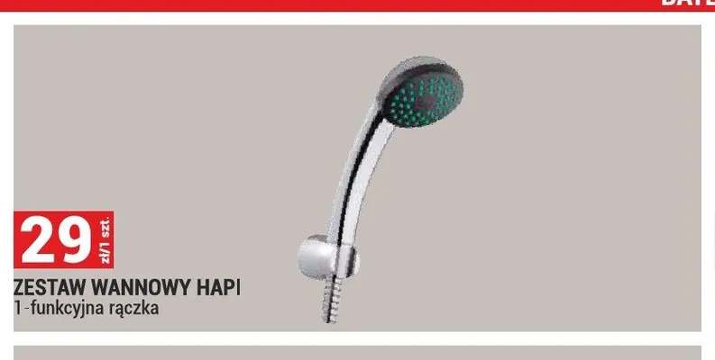 Zestaw wannowy Hapi promocja w Merkury Market