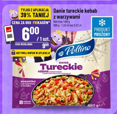 Danie tureckie kebab z warzywami promocja w POLOmarket
