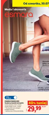 Sneakersy damskie Esmara promocja w Lidl