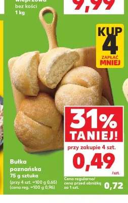 Bułka poznańska promocja w Kaufland