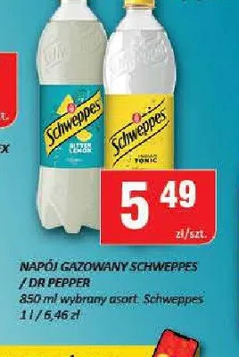 Napój gazowany Schweppes promocja w Chorten