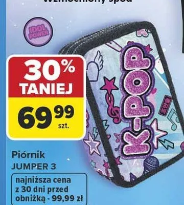 Piórnik JUMPER 3 CoolPack promocja w Carrefour