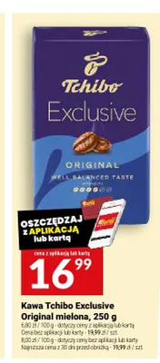 Kawa mielona Tchibo Exclusive Original promocja w Twój Market