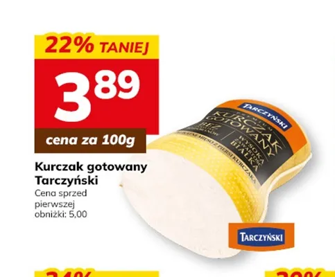Kurczak gotowany Tarczyński promocja w Hitpol