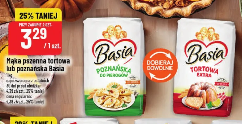 Mąka pszenna poznańska Basia promocja w POLOmarket