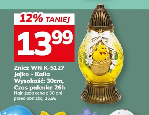 Znicz WN K-5127 jajko promocja w Hitpol