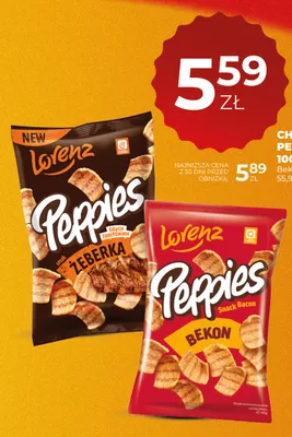 Chrupki Peppies Bekon promocja w Duży Ben