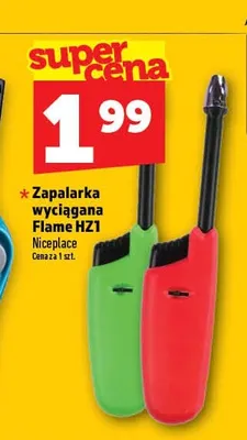 Zapalarka wyciągana Flame HZ1 Niceplace promocja w TOPAZ
