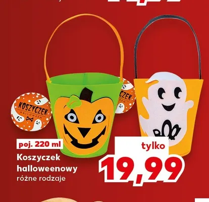 Koszyczek halloweenowy 220 ml promocja w Kaufland