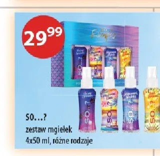 Zestaw mgiełek SO...? promocja w Drogerie Laboo